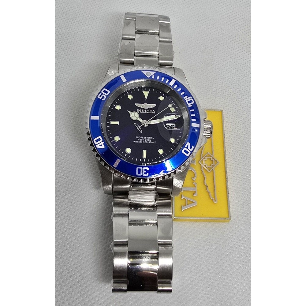 Invicta Pro Diver Coastpath Men's Watch 40mm Blue Dial Steel 26971 Brand New - Picture 2 of 6